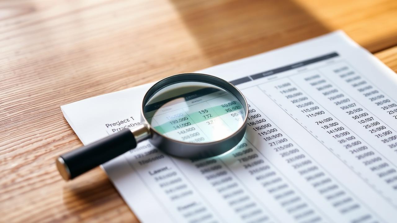 Tablet showing a rising market chart beside an investment report on a white desk